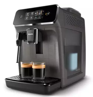 Machine à expresso broyeur Phillips Serie 2200 - 2 boissons, mousseur lait à 274,99€