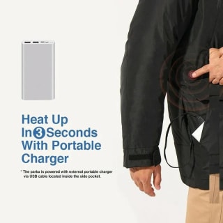 Chaqueta eléctrica Xiaomi, carga por USB por 51,99€