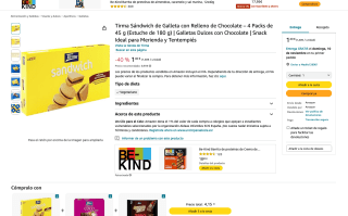 Galletas y Chocolates TIRMA por solo 1,40€