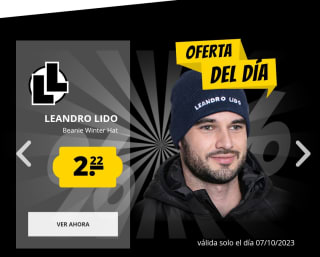 Gorro Marca Leandro Lido por 2,22€