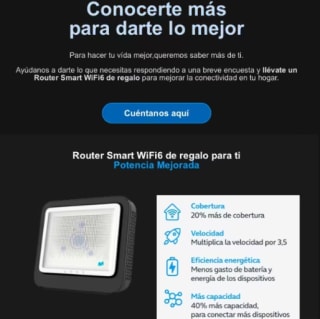 Movistar gratis Router Smart Wifi6 para todos los usuarios de Movistar