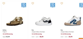 Tot 20% korting op de nieuwe collectie bij Schuurman Schoenen