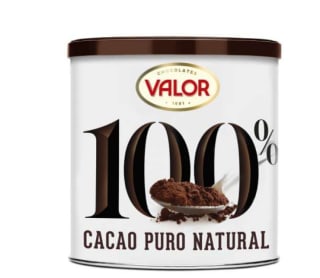 2 unidades Valor cacao 100% Natural 250 Gramos a solo 4,90€