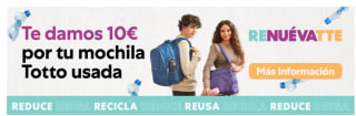 10€ por tu mochila usada Totto