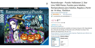 Ravensburger Puzzle 1000 Piezas El Día de Halloween a solo 6,29€