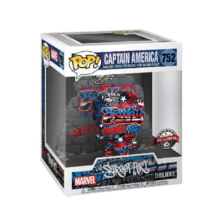 Funko Marvel Captain America (GraffitiDECO) por 12,40€.
