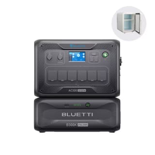 BLUETTI Batería Ampliable AC300+B300K 3000W/2764.8Wh, para Camping, Emergencia, Nevera portátil para coche GRATIS con tu compra