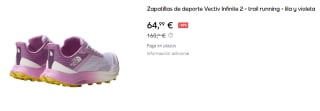 Zapatillas de trail running The North Face VECTIV™ Infinite II para mujer por 64.99€