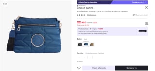 Bandolera Don Algodon ELENA por 22.4€ (Cuenta Nueva 11.2€)