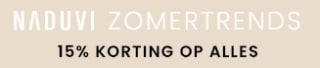 15% extra korting op alles bij Naduvi