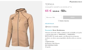 Chaqueta para Mujer Ternua Sakketa 2.0 Hood Jacket W por 65€