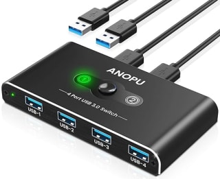 USB 3.0 Switch / Selector for Mouse, Keyboard for only £9.99