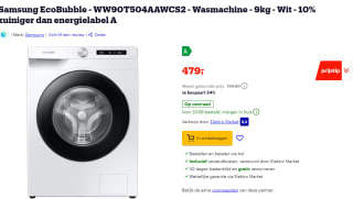 Samsung WW90T504AAWC wasmachine voor €479