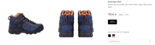 Botas infantil de montaña Titan High Mountain Pro por 15,95€