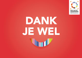 Gratis kaartje versturen #dagvandeondernemer