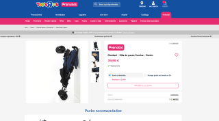 Silla de paseo Giordani Sunrise Denim por solo 39,99€