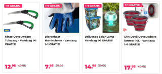 1+1 gratis in de Voordeelvanger sale