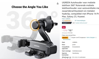 UGREEN telefoonhouder voor €11,99 bij Amazon NL