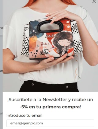 5% descuento para tu primera compra desde Aneke