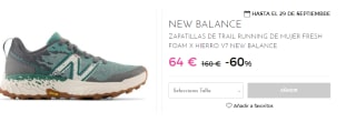 Zapatillas de Mujer New Balance Fresh Foam X Hierro v7 por 64€