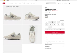 Zapatillas New Balance 373V2 por solo 45€