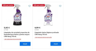 Recopilación 50% que Vuelve Droguería y Limpieza Carrefour.