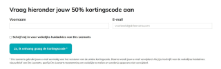 50% korting op de no-nonsense skincare van Drs Leenarts dmv code