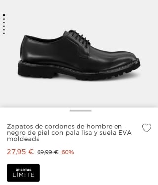 Recopilación Calzado Dustin para hombre.