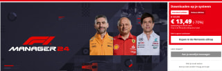 F1® Manager 2024 voor €13,49 in de Nintendo eShop