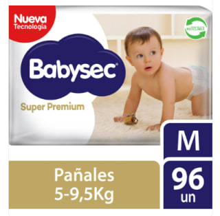 Pañales Super Premium M, 96 un por $18.990