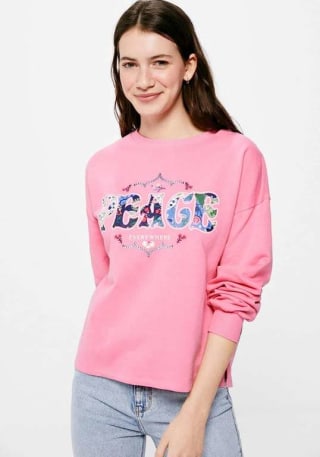 Sudadera Springfield Peace para Mujer por 7,99€
