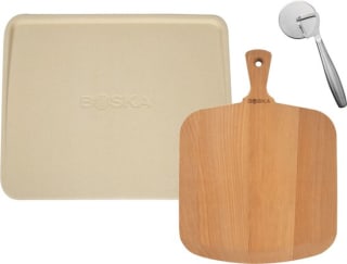 Boska Luxe Pizzasteen, Pizzaschep en Pizzasnijder voor €24,99 bij Bol
