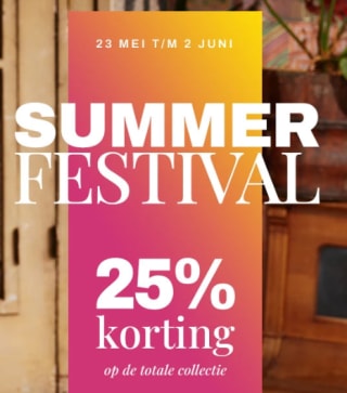 25% korting op de gehele collectie bij Miss Etam