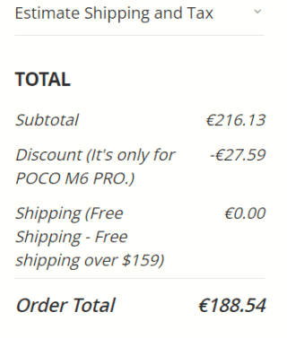 Poco M6 Pro 256GB voor €188,54 dmv code bij Gshopper