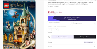 LEGO Harry Potter 76413 Hogwarts: Sala de los Menesteres por 27,99€