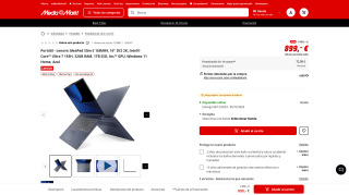 Lenovo IdeaPad Slim 5 16IMH9 por 899€