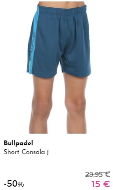 Prendas Bullpadel por 15€