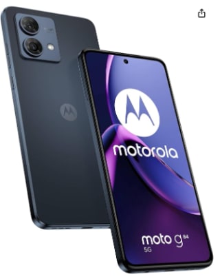 Smartphone 6.5" Motorola G84 à 237,38€