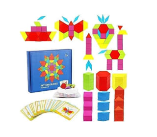 Zerodis 155pcs Rompecabezas de Madera para niños 2-10 años por solo 5,69€