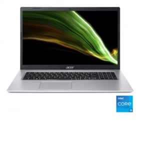 Portátil Acer A317-53 Intel Core i5 1135G7, con 8GB, 512GB SSD, HD 17,3"-43,94cm, Windows 11 Home - Plata por 579€