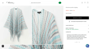 Kimono Sfera multicolor por 9,99€