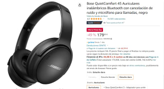 Auriculares Inalámbricos con Cancelación de Ruido Bose Quietcomfort 45 por 179.95€