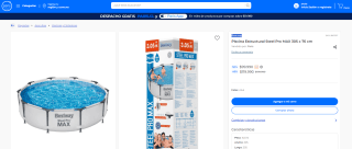 Piscina Estructural Bestway Steel Pro Max 305 x 76 cm por $99.990