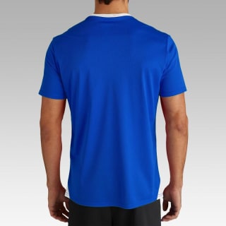 Camiseta de fútbol Adulto Kipsta F100 azul por solo 1,99€