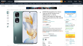 HONOR 90 5G por 286€