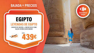 Circuito de 8 días Egipto por 439€.