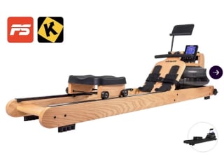VirtuFit Wood Elite Water Resistance Rower voor €699,95 bij iBOOD