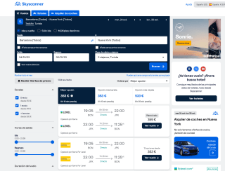 Vuelos Barcelona - Nueva York desde 353€ con Skyscanner