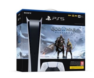 Sony PlayStation 5 Digital Chasis C + God of War Ragnarök por 468,99€