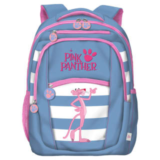 Mochila escolar ergonómica de la marca Dohe con un diseñode Pink Panther Stripes por 9,99€